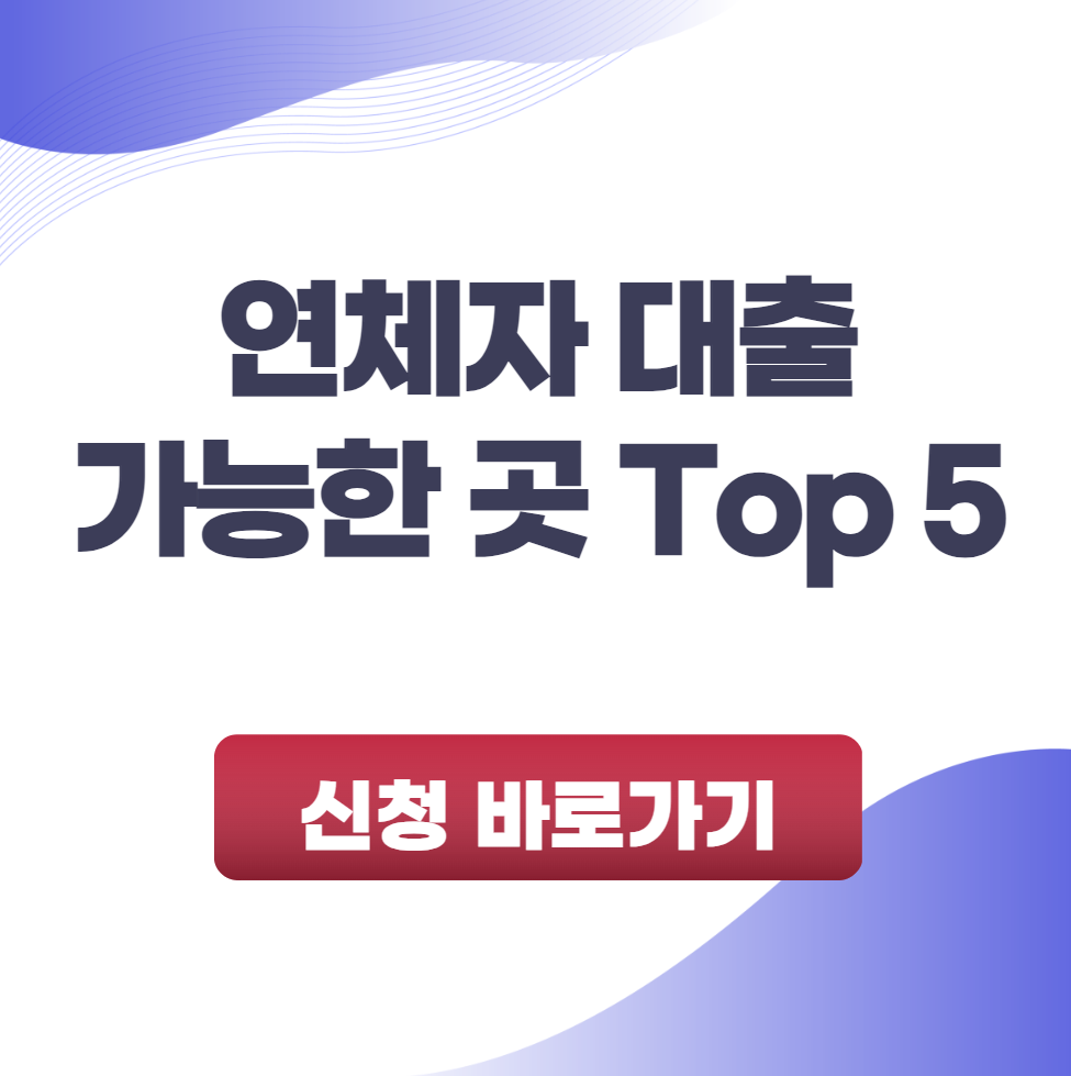 연체자 대출 